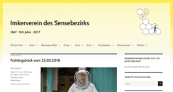 Desktop Screenshot of bienen-sense.ch